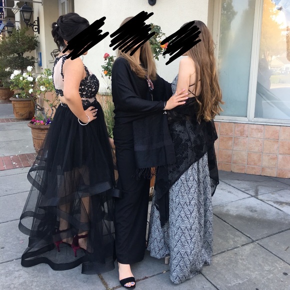Black Prom Dress - Picture 2 of 4